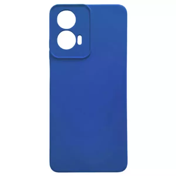 Funda Silicona Moto G24 Azul