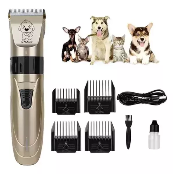 Maquina de Cortar Pelo P/ Mascotas Recargable