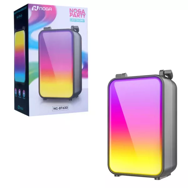 Parlante Bluetooth Con Led Rgb NG-BT630 Noga
