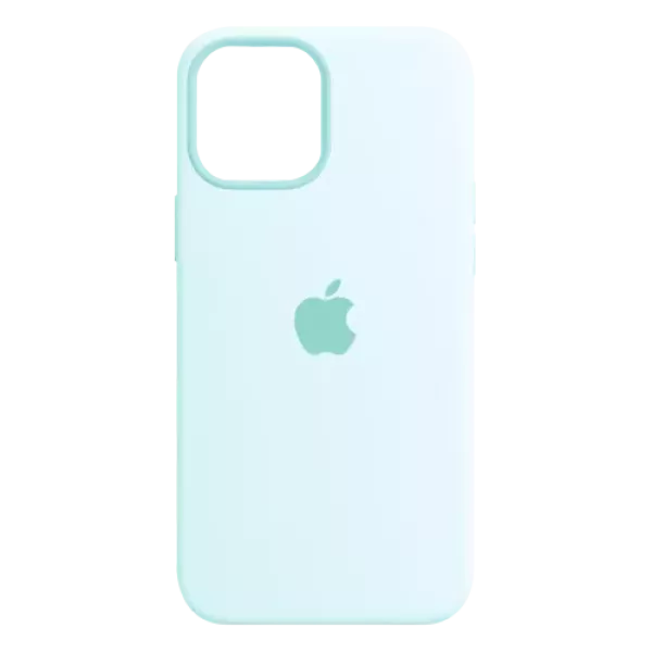 Funda Silicone Case Iphone 16 Plus Celeste Pálido