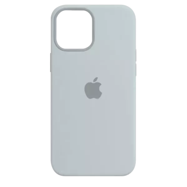 Funda Silicone Case Iphone 16 Plus Gris Claro