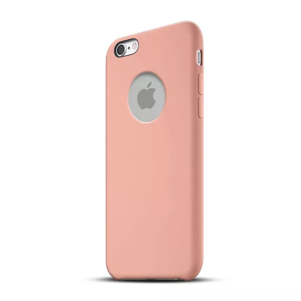 Funda Silicona Iphone 12 Rosa