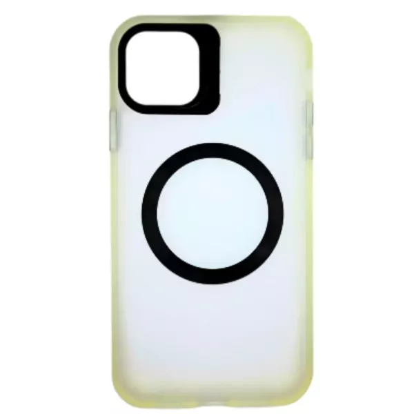 Funda Electro Magsafe Mate Soporte Cámara IPhone 15 Pro Transparente