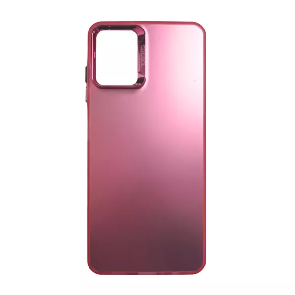 Funda Metalizada Samsung A04s Rosa