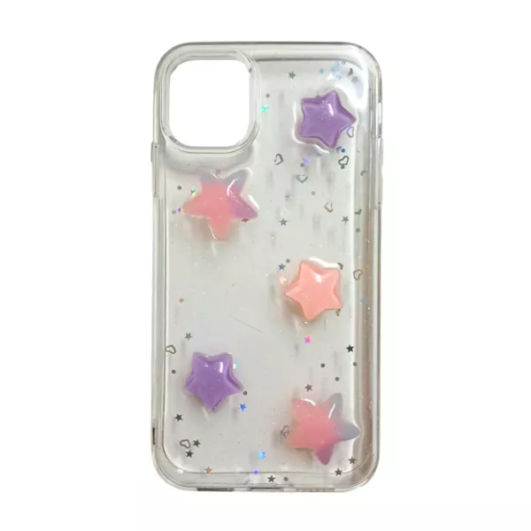 Funda Charms Moto G05 Estrellitas