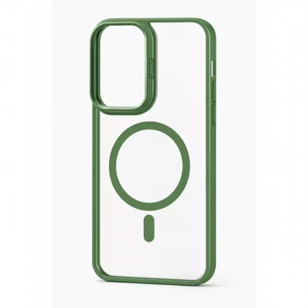 Funda Electro Magsafe Soporte Camara Moto G05 Verde