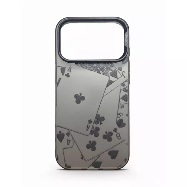 Funda Rígida Metalizada iPhone 13 Naipes