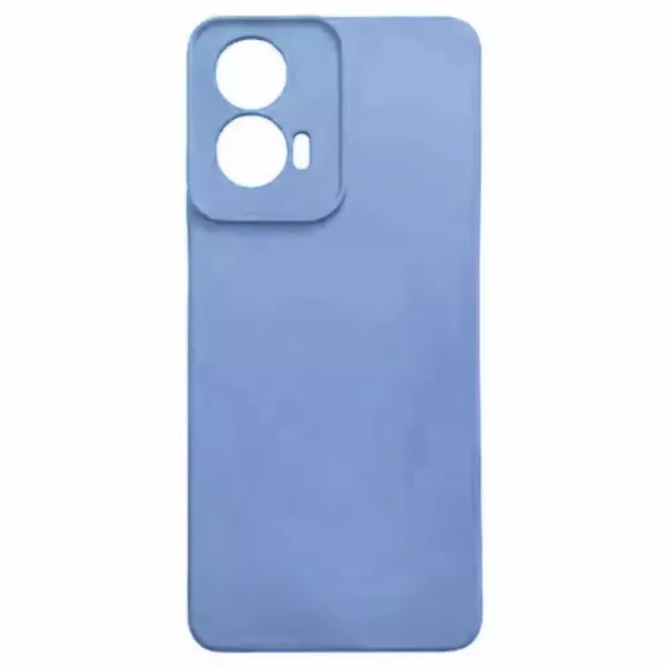 Funda Silicona Xiaomi Redmi Note 14 5g Celeste Grisaceo
