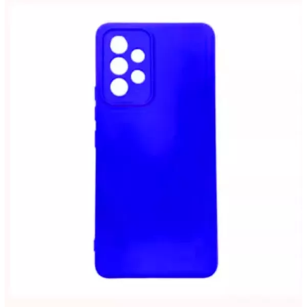 Funda Silicona Samsung A35 Azul Electrico