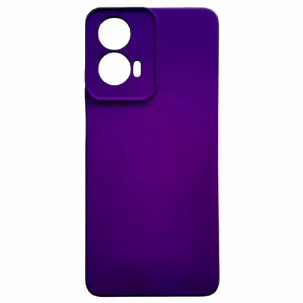 Funda Silicona Moto G45 Violeta Profundo