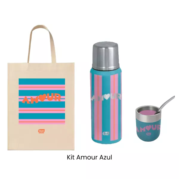 Kit Amour Termo 750ml + Matérmico - Quo