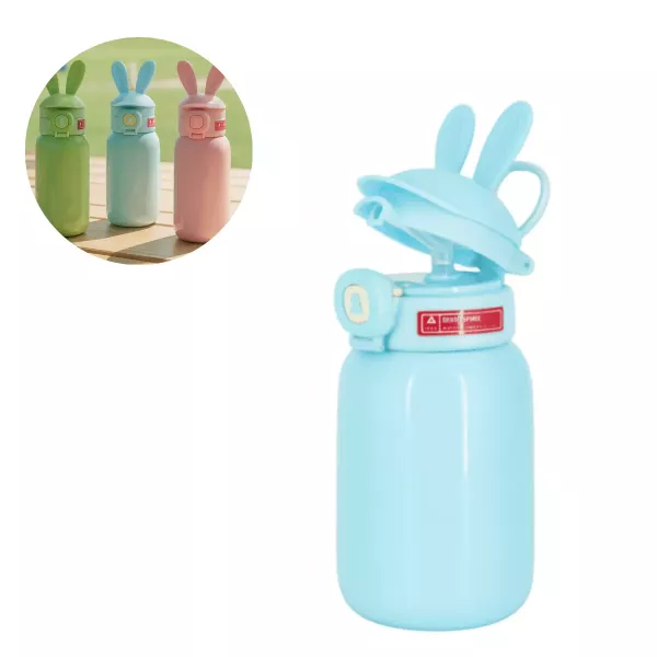 Botella Térmica Con Tapa De Orejitas 500 ml