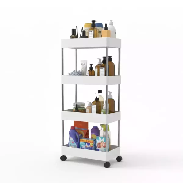 Estanteria Con Ruedas 4 Estantes - WSB1002