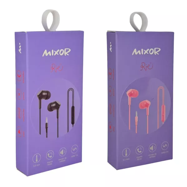 Auricular In Ear Con Cable Ríe Mixor