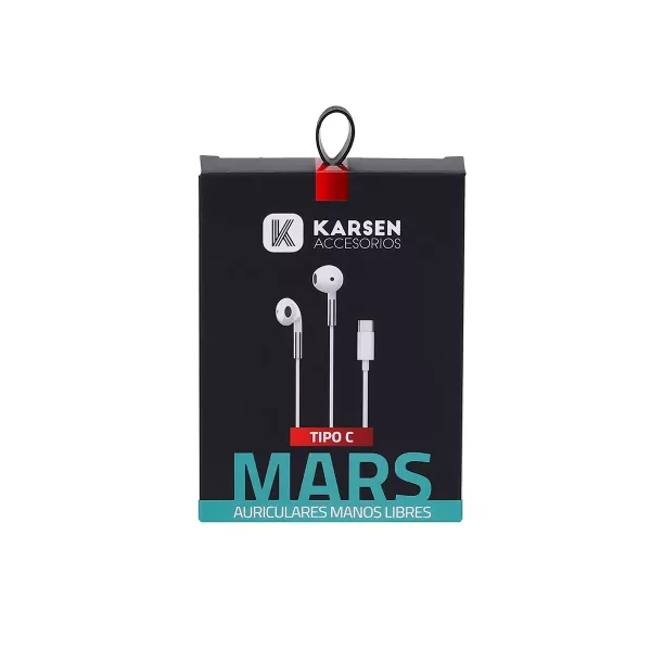 Auricular In Ear Tipo C Mars Karsen