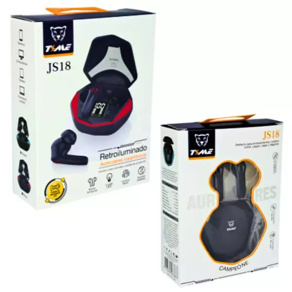 Auricular In Ear Bluetooth JS18 Time