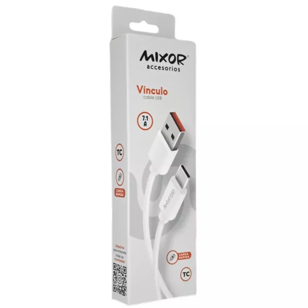 Cable De Datos Tipo C VÍNCULO 7.1A Mixor