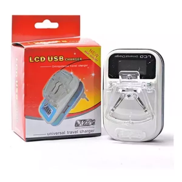 Cargador Universal De Bateria + Usb LCD810