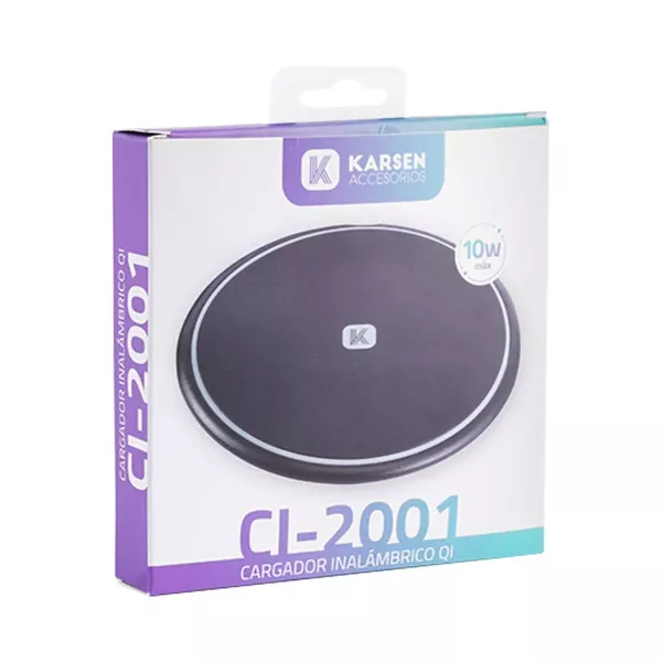 Cargador Inalambrico Cl-2001 Karsen