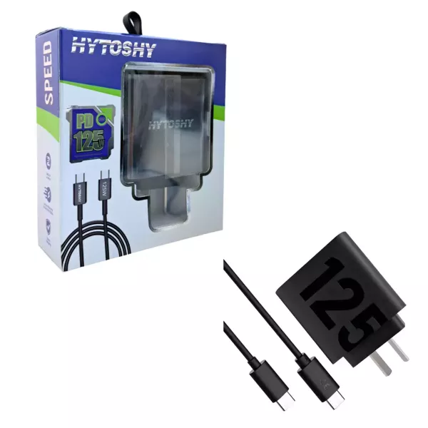 Cargador De Pared Tipo C A Tipo C 125w PD Hytoshy