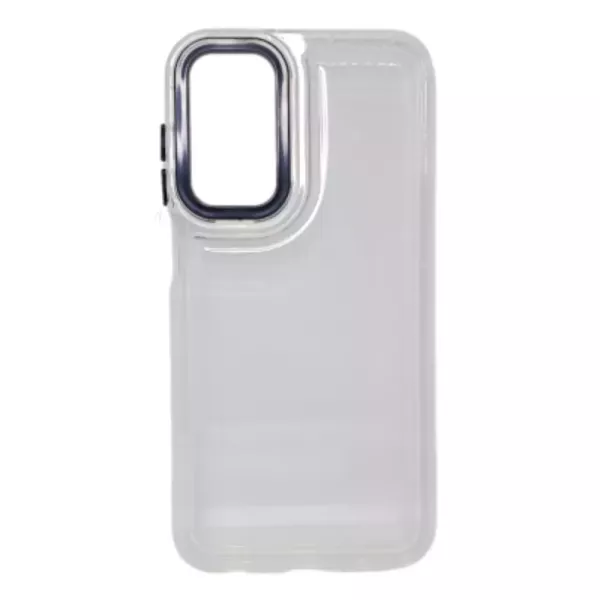 Funda Transparente Con Color Samsung A05s Blanco