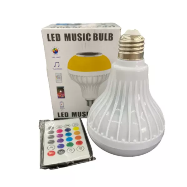 Lampara Foco Parlante Rgb Con Control