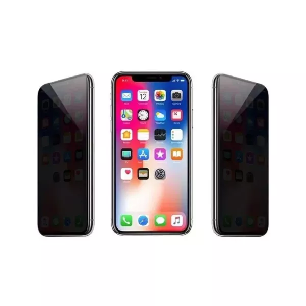 Vidrio Templado 9d Antiespia iPhone 14 Plus Full Glue Negro