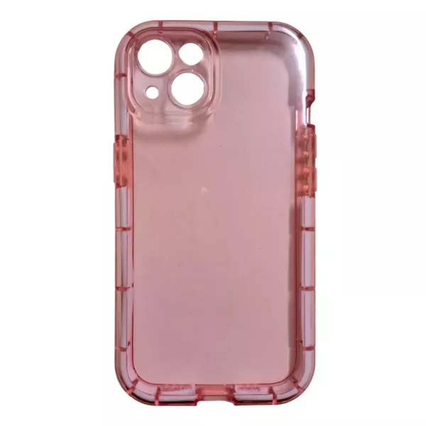 Funda Silicona Flex iPhone 14 Pro Rosa