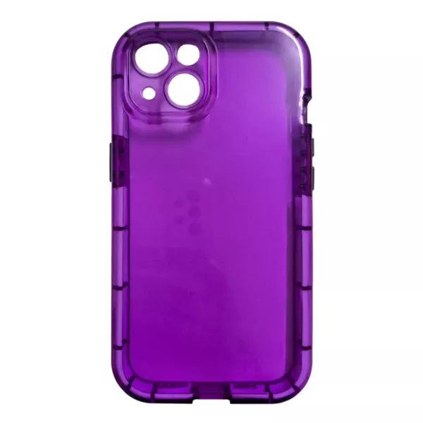 Funda Silicona Flex iPhone 14 Pro Violeta