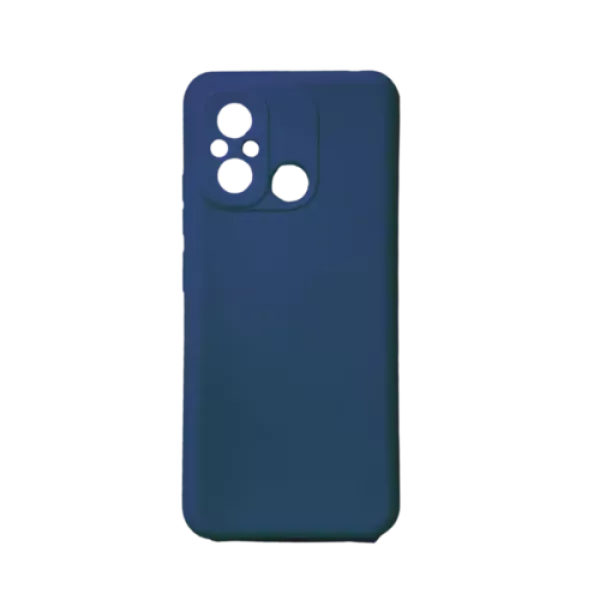 Funda Silicona Xiaomi Redmi 12c Azul Oscuro