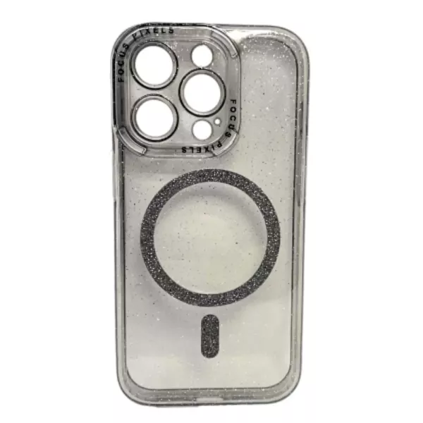 Funda Electro Magsafe Brillo IPhone 15 Pro Max Negro